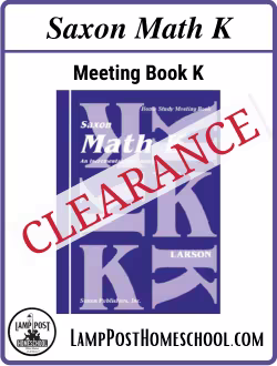 Saxon Math K Meeting Book 1st Edition 9781565770218