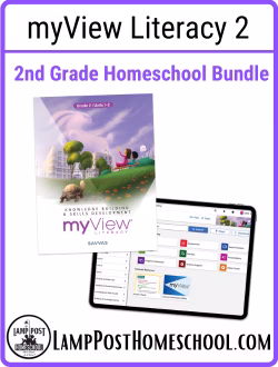 2025 Savvas My View Literacy 2nd Grade Homeschool Bundle 9798213450965.
