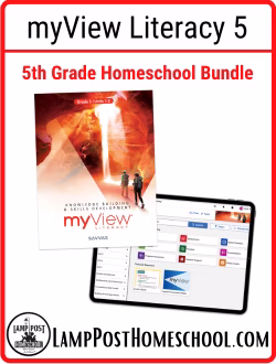 2025 Savvas My View Literacy 5th Grade Homeschool Bundle 9798213450996.