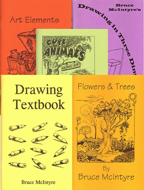 Drawing Textbook by Bruce McIntyre Lamp Post Homeschool