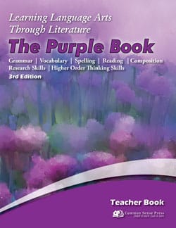 Purple Book Teacher Book Learning Language Arts Through Literature 5