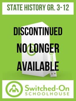 Switched-On Schoolhouse State History Switched-On Schoolhouse State History (Now includes all 50 states) Publisher: Alpha Omega Publications